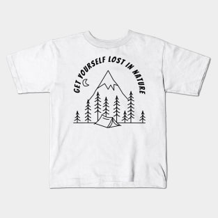 T-Shirt  Get yourself lost in nature Kids T-Shirt